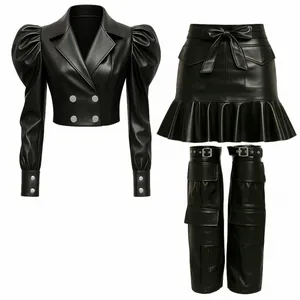 ست 3 تکه لباس رسمی زنانه مدل عروسکی