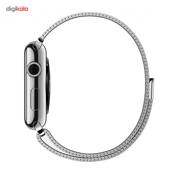 ساعت هوشمند اپل واچ مدل 38mm Stainless Steel Case with Milanese Loop