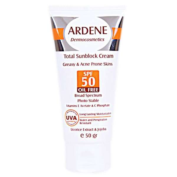 کرم ضد آفتاب آردن SPF50 کرم ضد آفتاب آردن SPF50