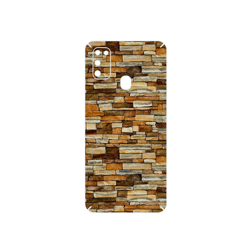 برچسب پوششی ماهوت مدل brickwall مناسب برای گوشی موبایل سامسونگ Galaxy M21