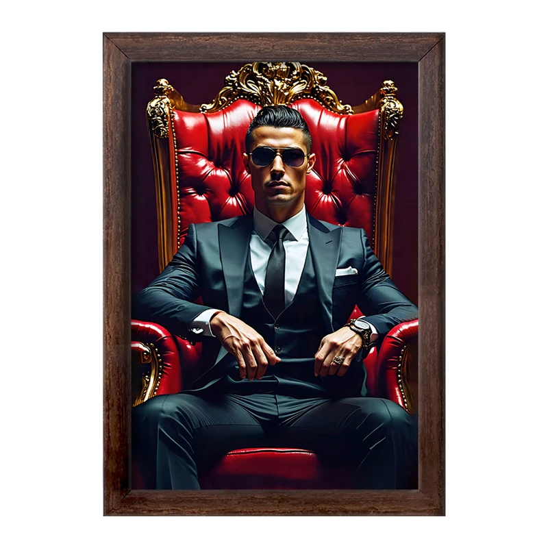 تابلو خندالو طرح کریستیانو رونالدو کد F7183