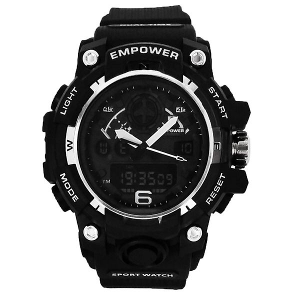 ساعت مچی عقربهای مردانه امپاور مدل چراغدار کد 25