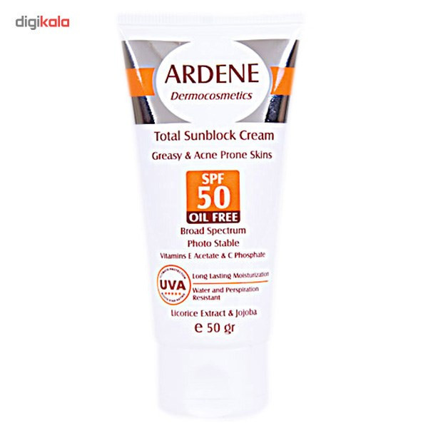 کرم ضد آفتاب آردن SPF50 کرم ضد آفتاب آردن SPF50