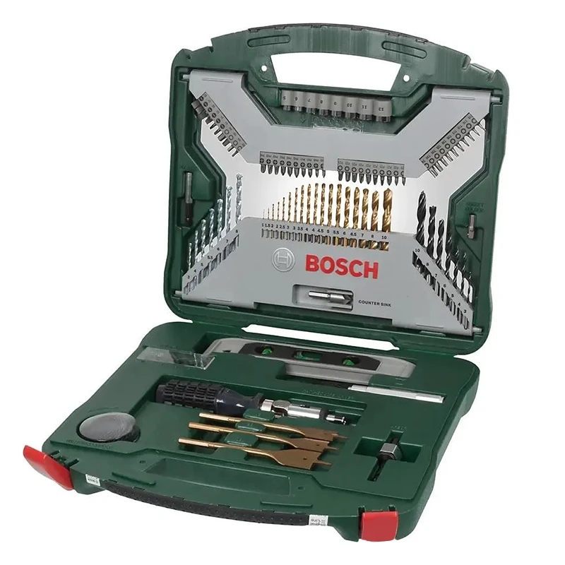 سری مته و پیچ گوشتی بوش مدل X 100 Ti Professional مجموعه 100 عددی