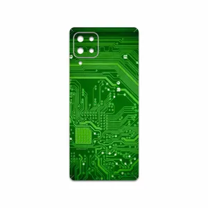 MAHOOT Green Printed Circuit Board Cover Sticker for Samsung Galaxy M62