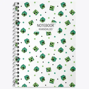 دفتر لغت 50 برگ خندالو طرح ماینکرافت (Minecraft) کد N564