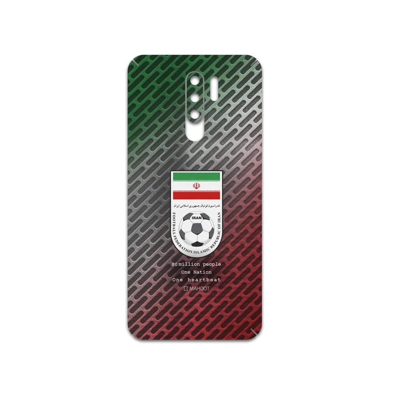 برچسب پوششی ماهوت مدل Iran-National-Football-Team مناسب برای گوشی موبایل شیائومی Redmi 9