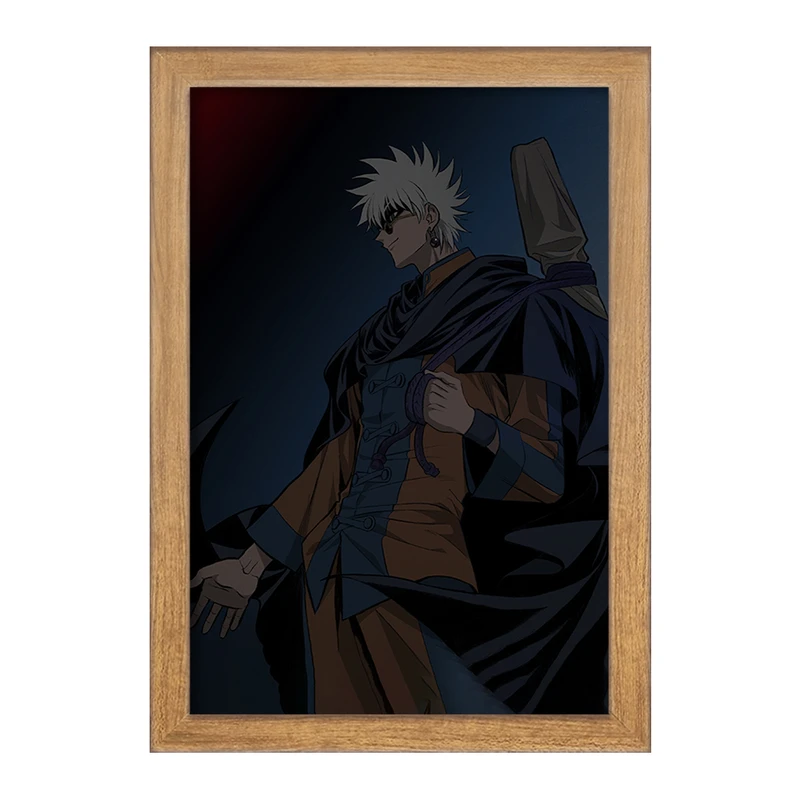 تابلو خندالو مدل انیشی انیمه رورونی کنشین کد 34887