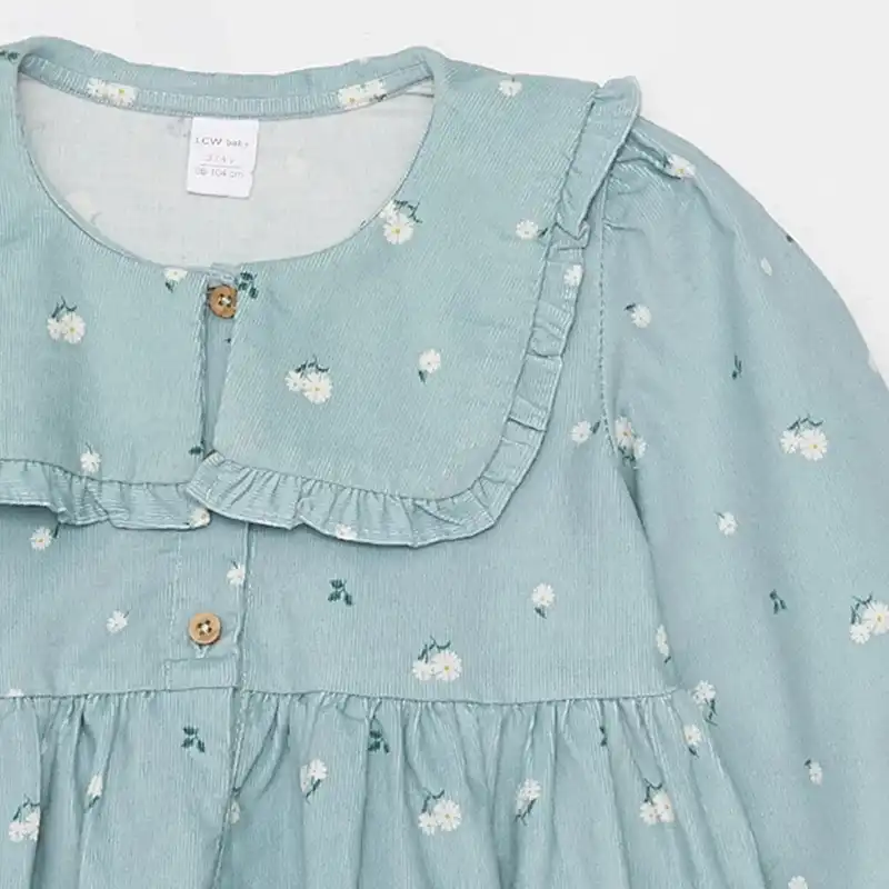 پیراهن دخترانه ال سی وایکیکی مدل کبریتی