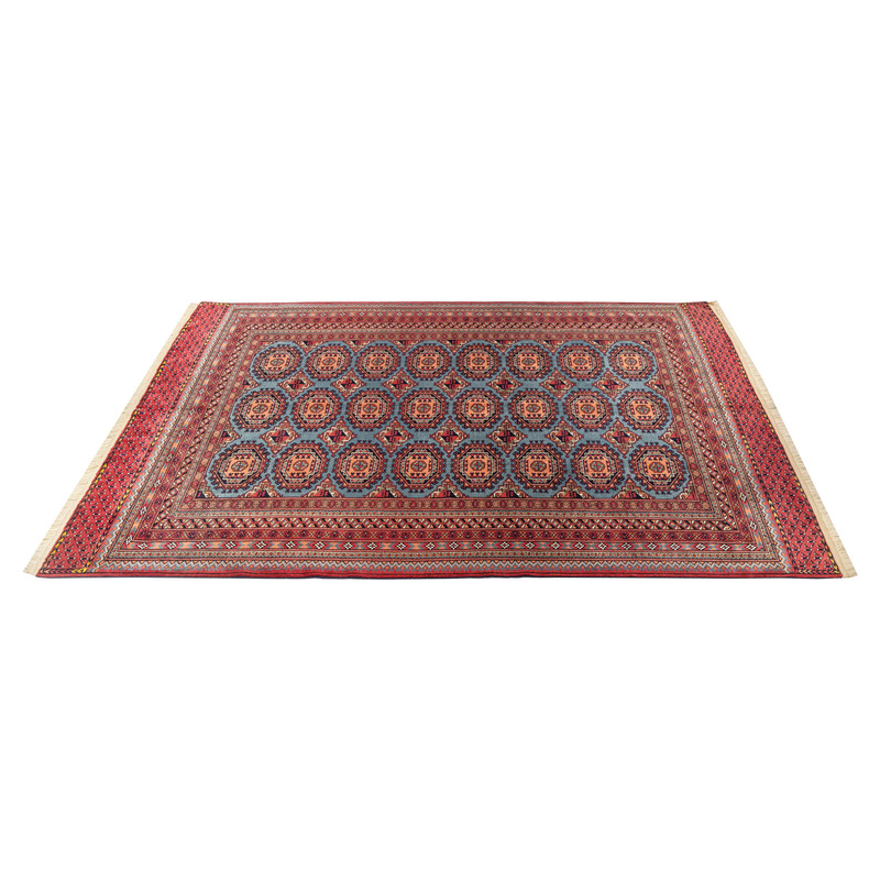 فرش دستبافت سه و نیم متری مدل ترکمن  کد  40.2600