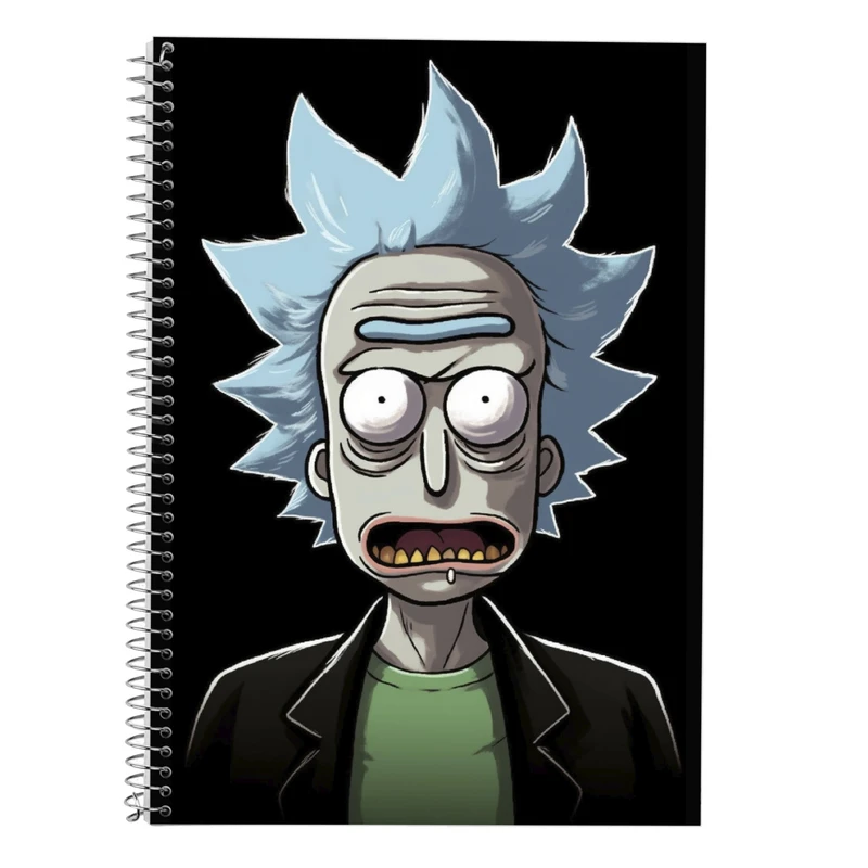 دفتر لغت 50 برگ مدوپد طرح ریک اند مورتی rick&morty کد DF10884