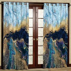 پرده مدل رزین هازان پانچی کد 2157 سایز 140x200 سانتی متر