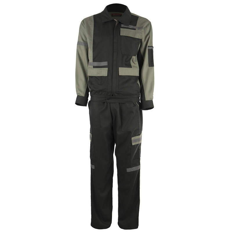 کاپشن و شلوار مهندسی خادم مدل سبز