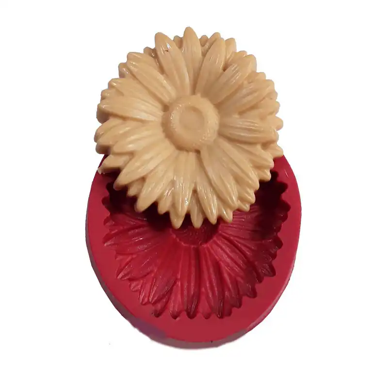 قالب فوندانت به گز مدل گل داوودی