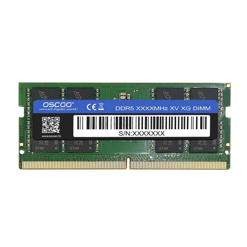 رم لپتاپ DDR5 تک کاناله 5600 مگاهرتز CL40 اوسکو مدل OSC N300 ظرفیت 32 گیگابایت