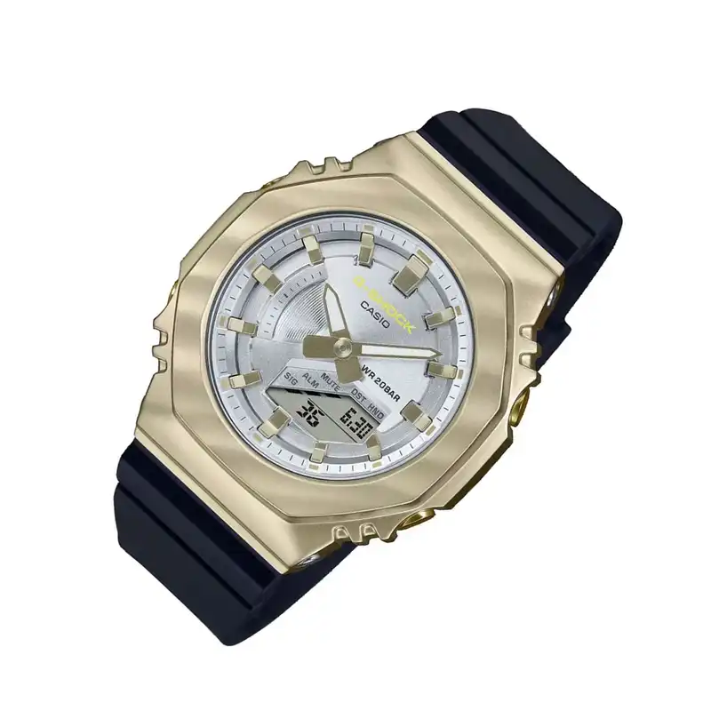 ساعت مچی عقربه ای زنانه کاسیو مدل GM-S2100BC-1ADR