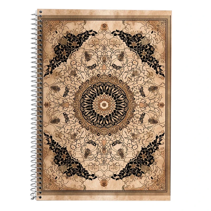 دفتر لغت 50 برگ مدوپد طرح فرش کد DF17419