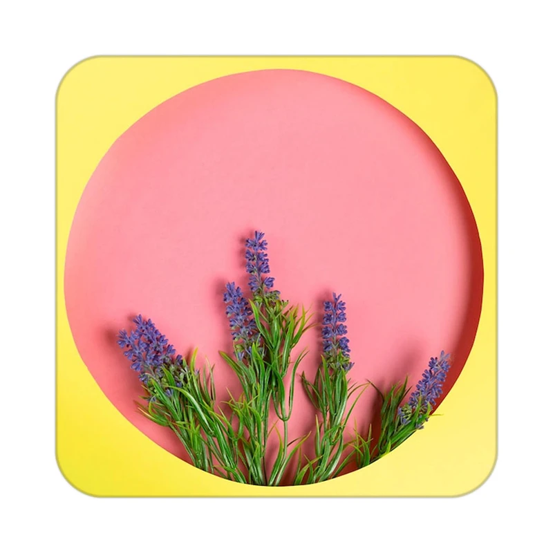 زیر لیوانی کاکتی طرح گل مدل mp19196