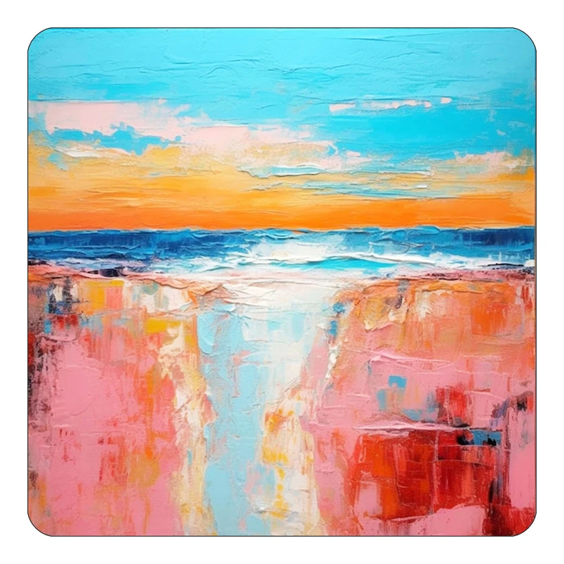 مگنت کاکتی طرح نقاشی رنگ روغن مدل mp72453