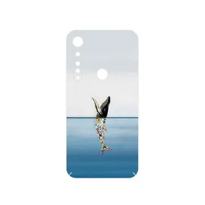 MAHOOT Collage of Sea Trash Cover Sticker for Motorola One Vision Plus
