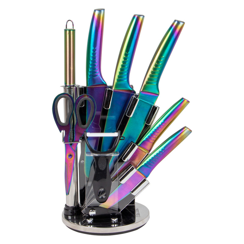 سرویس چاقو آشپزخانه 9 پارچه هنکل مدل 200