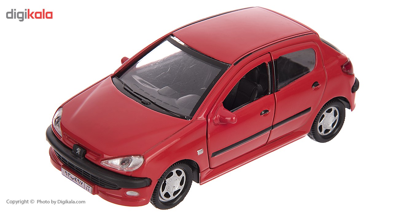 ماشین بازی مدل Peugeot 206 -  - 2