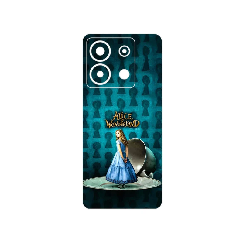 برچسب پوششی ماهوت مدل Alice in Wonderland مناسب برای گوشی موبایل شیائومی Poco X6