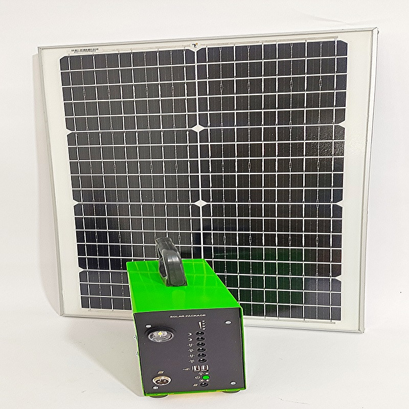 سیستم روشنایی خورشیدی رساما مدل rp53182 ظرفیت 50 وات