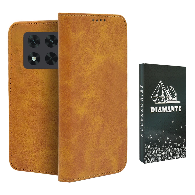 کیف کلاسوری دیامانته مدل Speek Bk مناسب برای گوشی موبایل شیائومی Redmi Note 14 Pro 4G