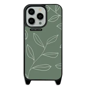 AKAM AMCWLA13PRO-LEAVES1 Cover For Apple iPhone 13 Pro