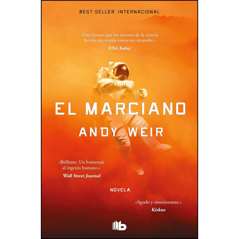 کتاب El marciano اثر Andy Weir انتشارات B de Bolsillo