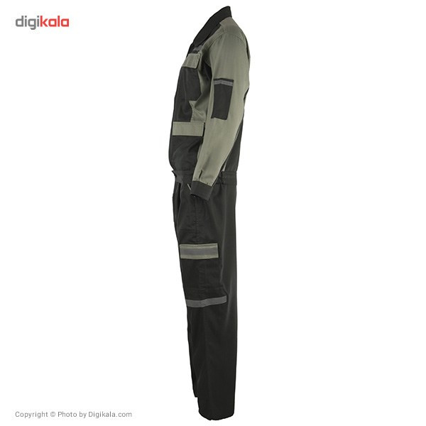 کاپشن و شلوار مهندسی خادم مدل سبز