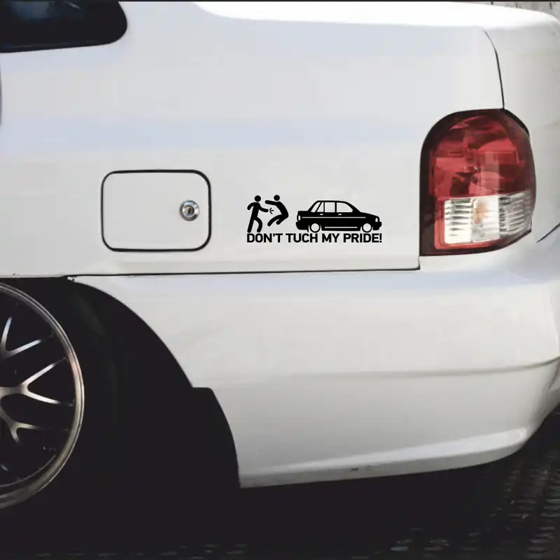 برچسب بدنه خودرو طرح Dont Tuch My Pride کد MT-B339
