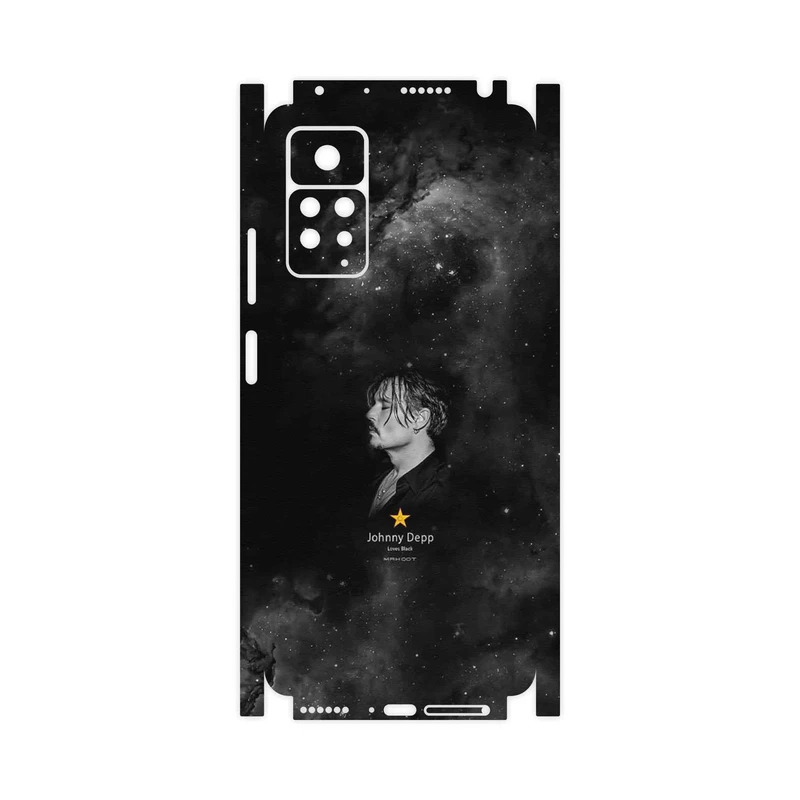 برچسب پوششی ماهوت مدل Johnny Depp-FullSkin مناسب برای گوشی موبایل شیائومی Redmi Note 11 Pro Plus 5G (India)