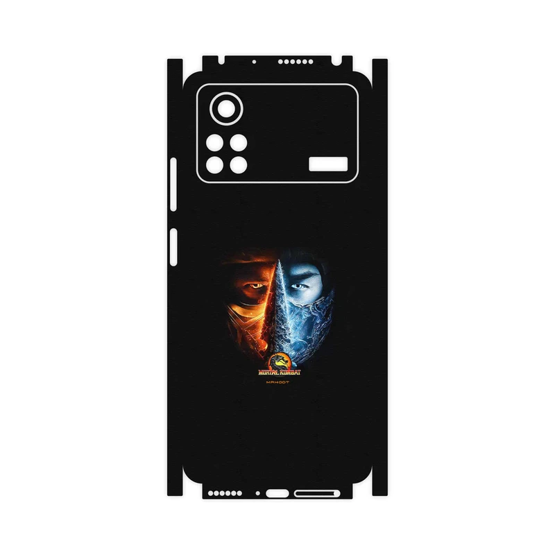 برچسب پوششی ماهوت مدل Mortal Kombat Game Series-FullSkin مناسب برای گوشی موبایل شیائومی Poco X4 Pro 5G