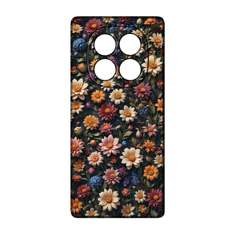 کاور طرح گل کد 302 مناسب برای گوشی موبایل شیائومی Redmi Note 14 Pro 5G