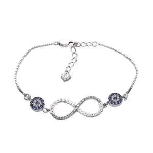 دستبند نقره زنانه مدل DZ1025