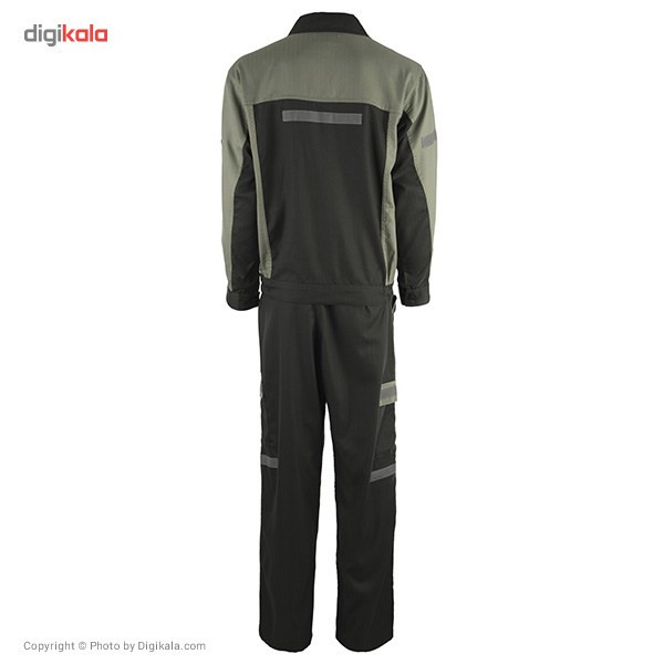 کاپشن و شلوار مهندسی خادم مدل سبز
