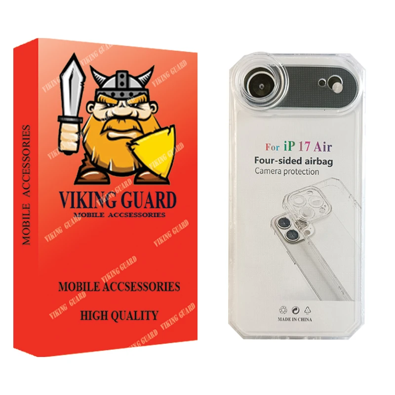 کاور وایکینگ گارد مدل ژله ای مناسب برای گوشی موبایل اپل iPhone Air