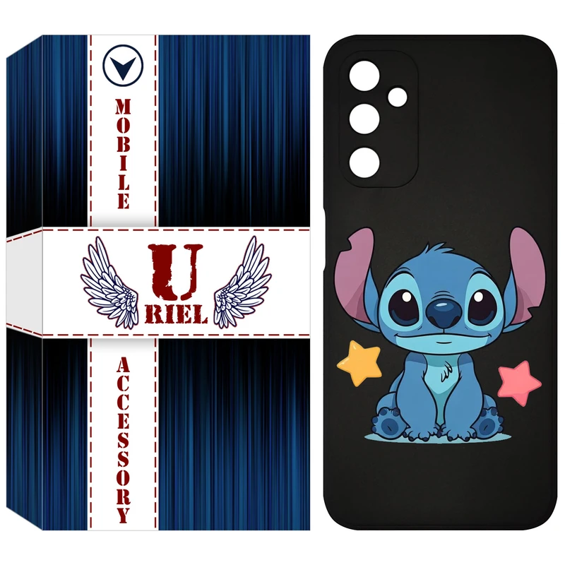 کاور یوریل قاب مدل KSH کد 70 طرح استیچ مناسب برای گوشی موبایل سامسونگ Galaxy M14