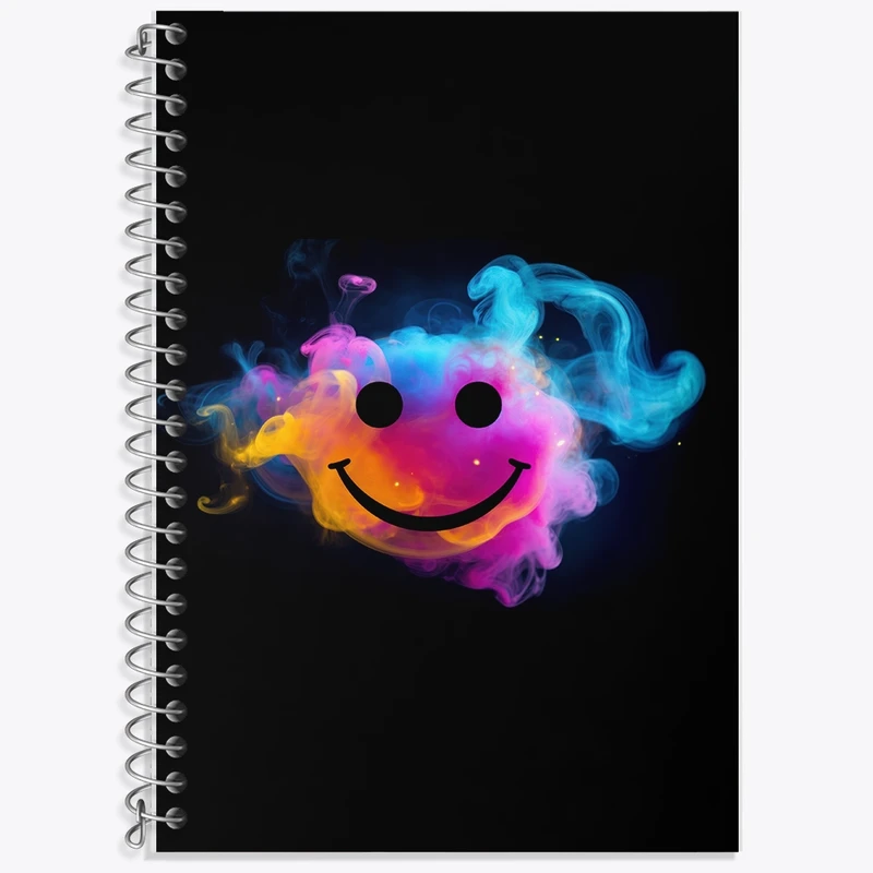 دفتر لغت 50 برگ خندالو طرح ایموجی کد F2683