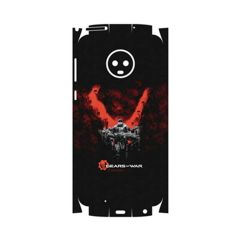 برچسب پوششی ماهوت مدل GEARS-OF-WAR-Game-FullSkin مناسب برای گوشی موبایل موتورولا Moto G6