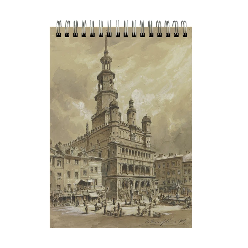 دفتر طراحی 60 برگ مدل طراحی ساختمان کد a5-36