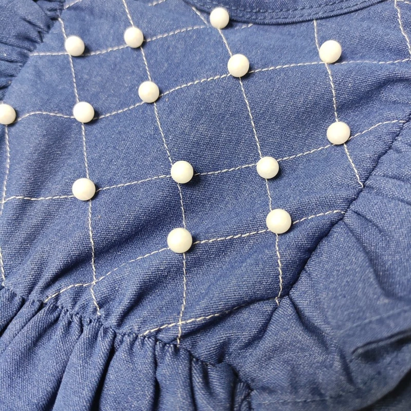 عکس شماره 7 : پیراهن دخترانه مدل مرواريد کد 10