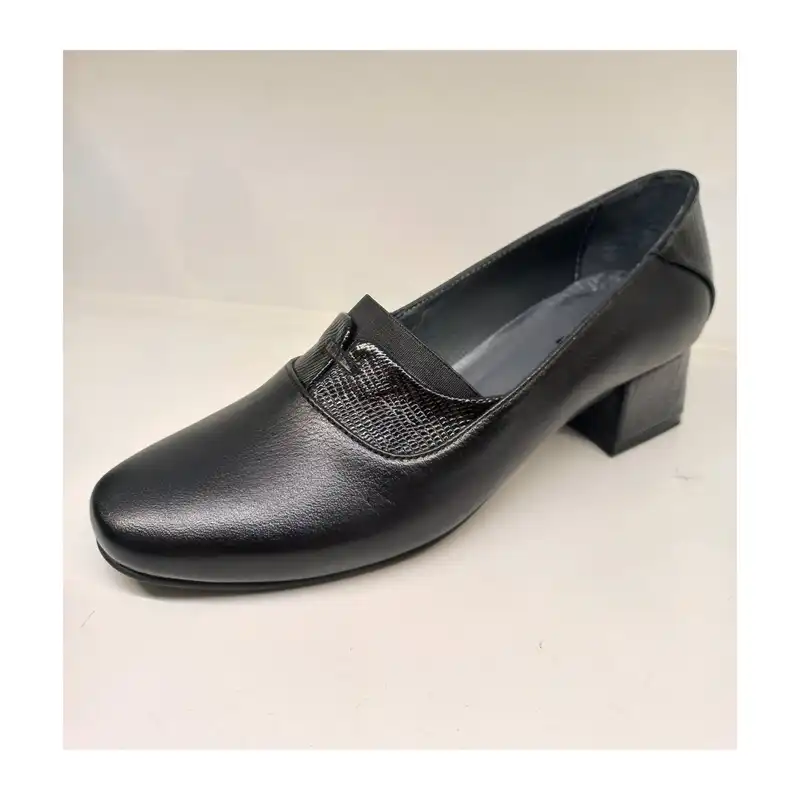 کفش زنانه سرزمین چرم کد 141793 رنگ مشکی