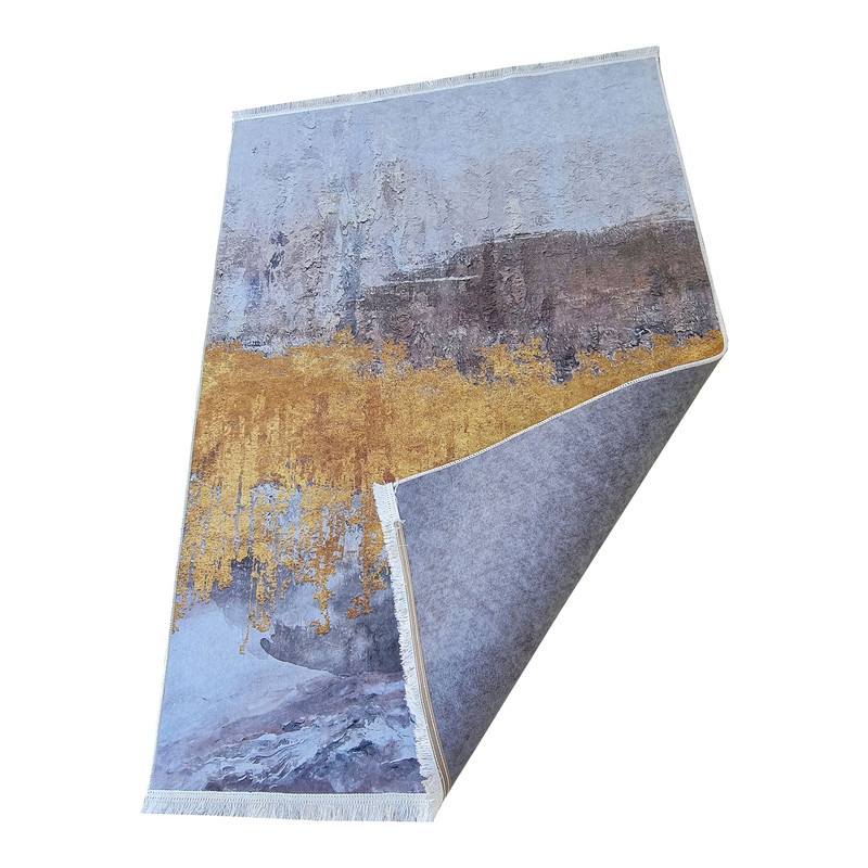 فرش پارچه ای مدل فرشینه طرح گلارین کد 103