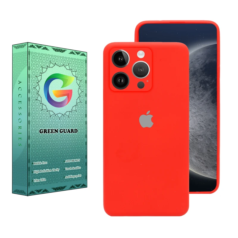 کاور گرین گارد مدل Ziro طرح سیلیکونی مناسب برای گوشی موبایل اپل IPhone 14 Pro Max