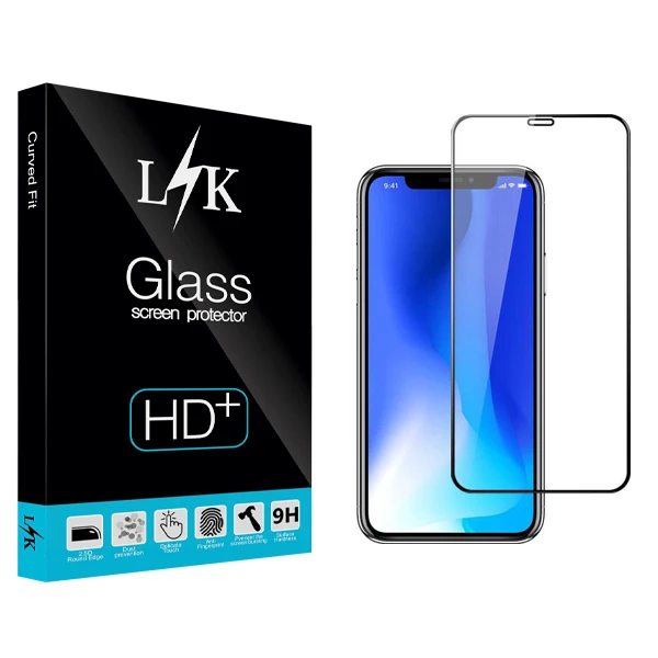 محافظ صفحه نمایش ال کی مدل +HD مناسب برای گوشی موبایل اپل Iphone XS MAX