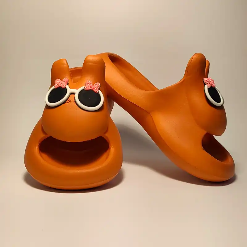 دمپایی زنانه مدل امین طرح رابیت