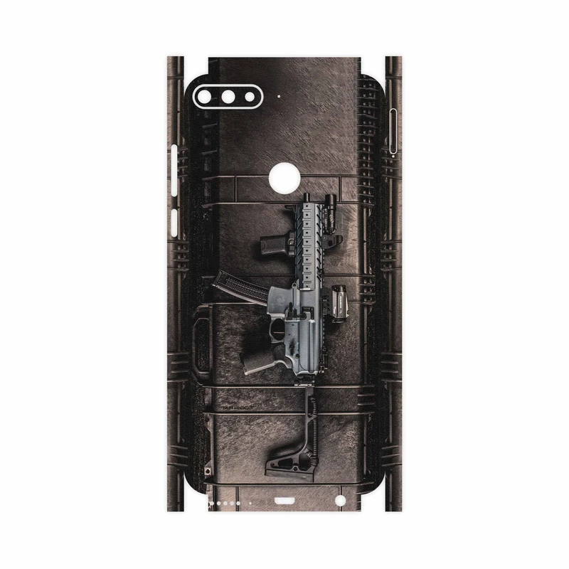 برچسب پوششی ماهوت مدل Gun-FullSkin مناسب برای گوشی موبایل هوآوی Y7 Prime 2018